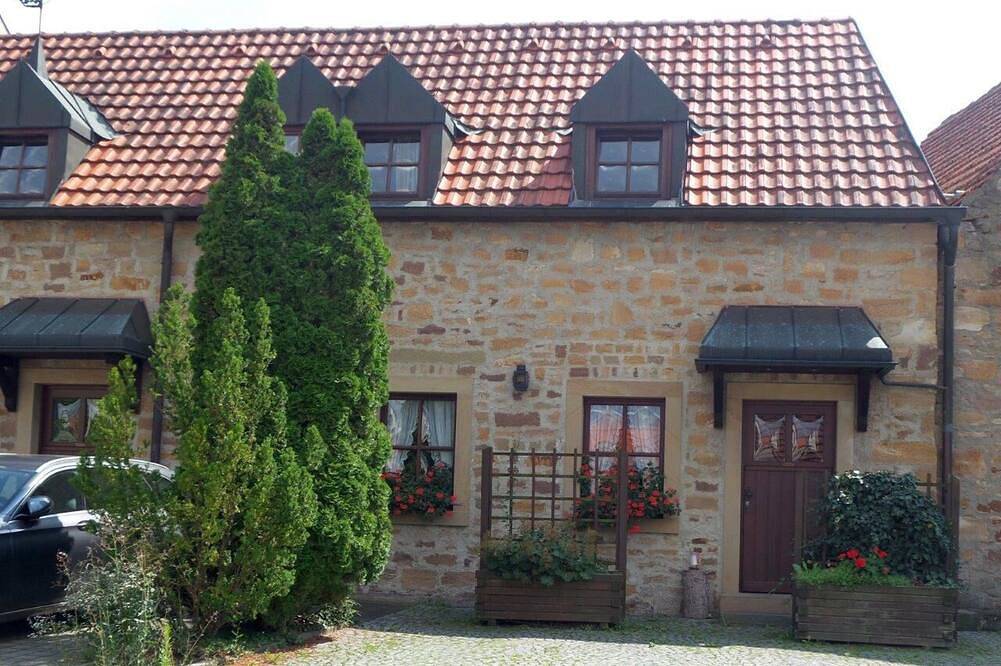 \"Die Ferienwohnung ist eigentlich ein Ferienhaus oder Ferienapartment. in Prichsenstadt, Fränkisches Weinland