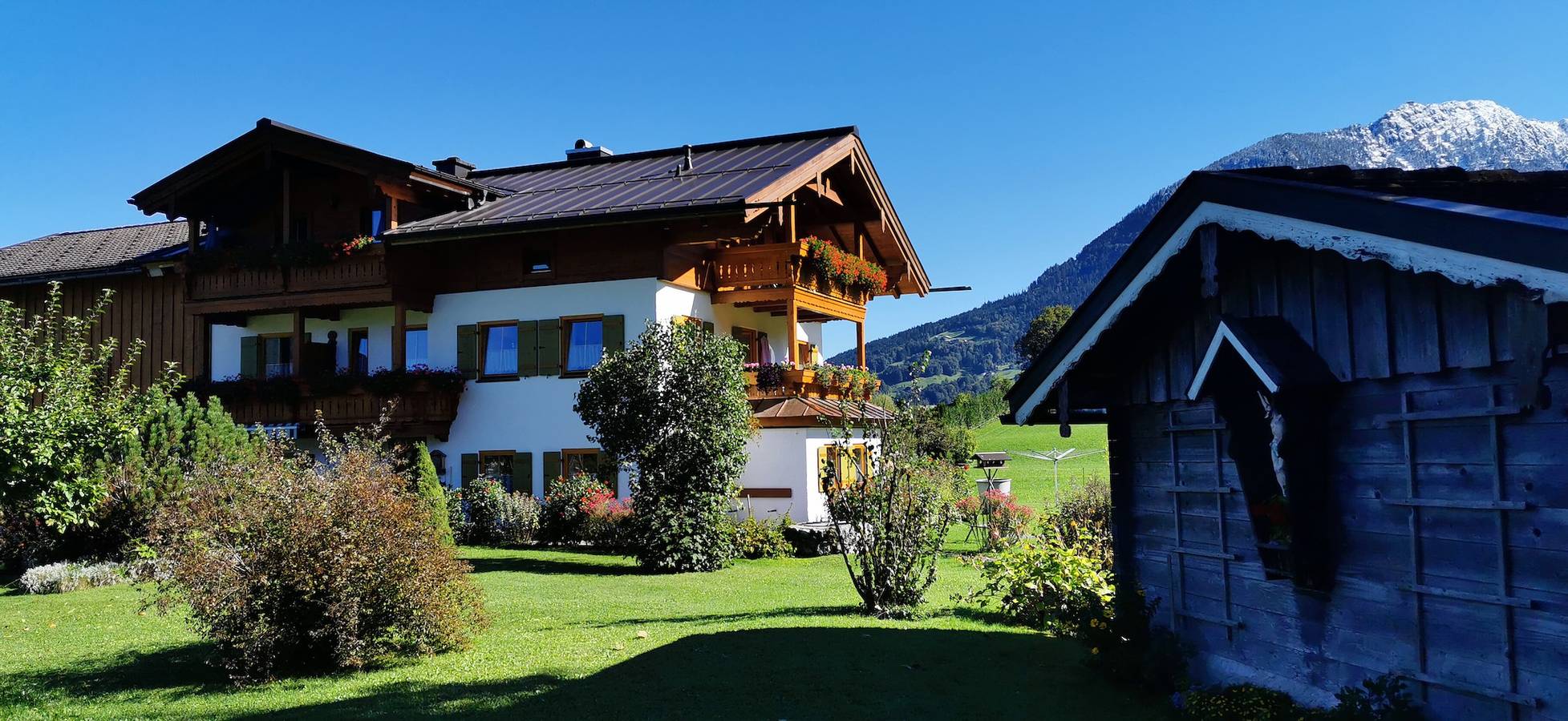 Ganze Ferienwohnung, Kierngaßlehen - Fewo Hochkalter, 1-2 Personen, 50qm, Balkon in Schönau am Königssee, Berchtesgadener Alpen