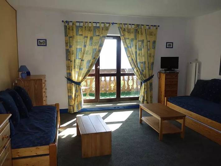 Studio für 6 Personen, mit Ausblick und Balkon - 1