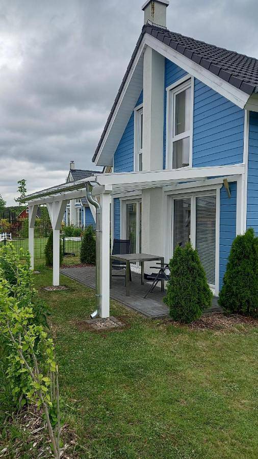 Ferienhaus für 4 Personen, mit Terrasse und Garten sowie Sauna und Ausblick