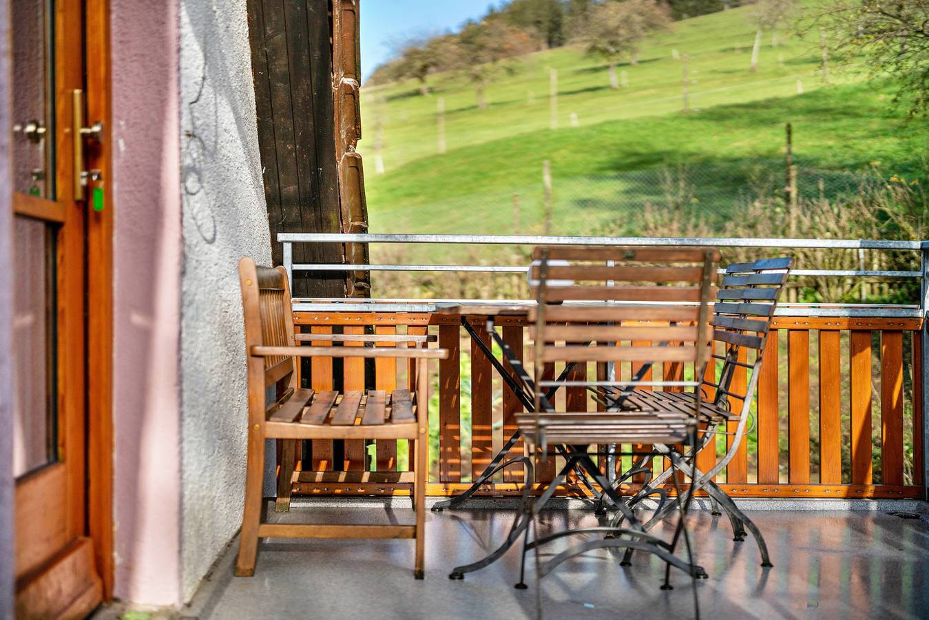 Ganze Wohnung, Ferienwohnung Waldblick" mit Balkon und Terrasse in Elzach, Mittlerer Schwarzwald