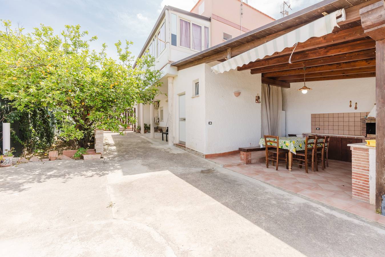 Maison de vacances 'Dino' avec vue sur la mer, terrasse privée et climatisation in Alcamo Marina, Alcamo