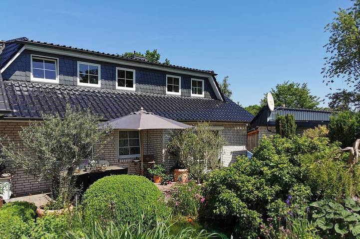 Ferienwohnung für 3 Personen, mit Terrasse und Garten sowie Sauna in Wendland