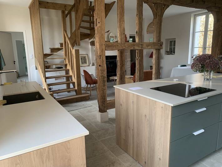 Gîte pour 10 personnes, avec terrasse ainsi que vue sur le lac et jardin dans le Loir-et-Cher - 4