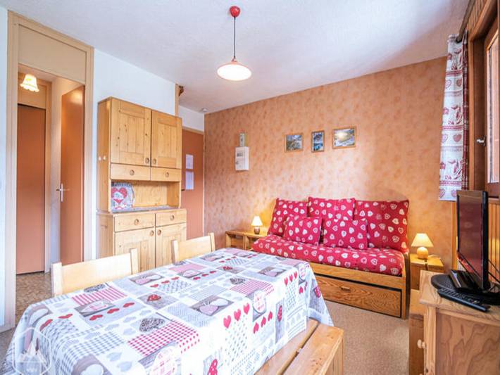 Location de vacances pour 4 personnes, avec balcon à Aussois