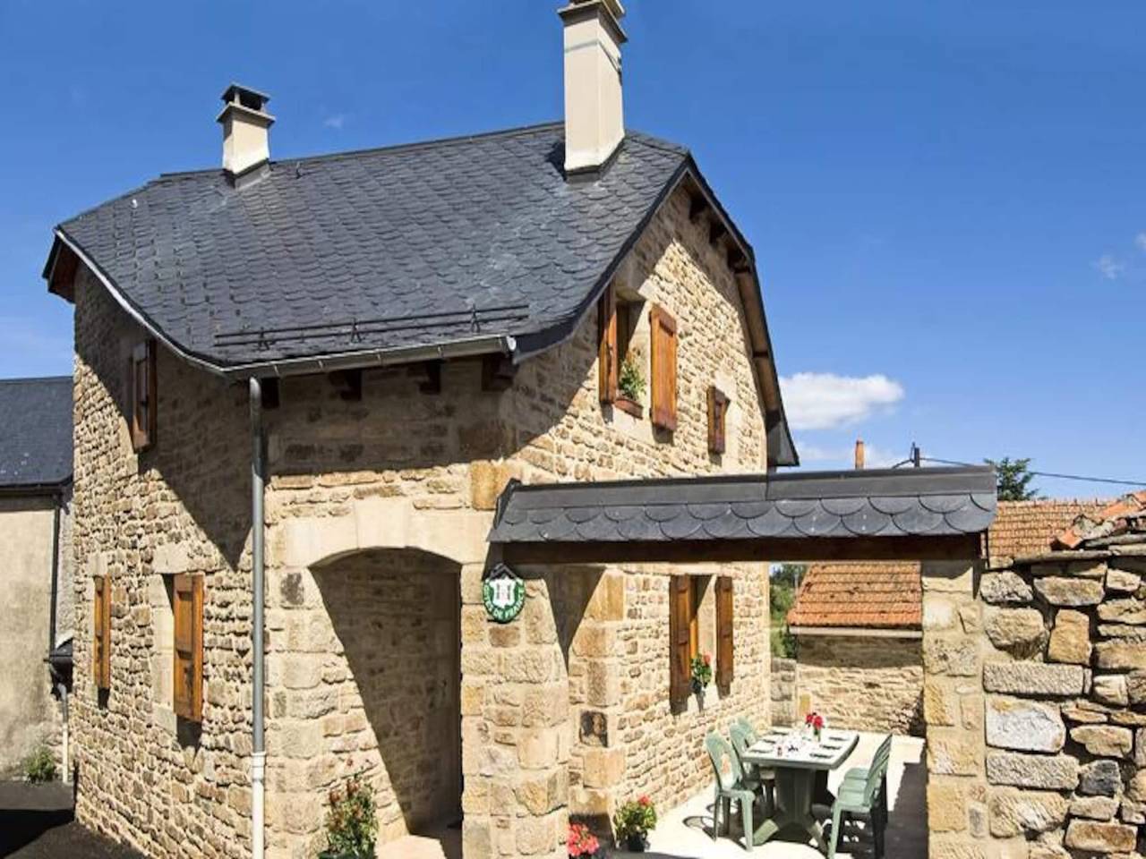 Appartement entier, Gîte de France 6 personnes in Chasseradès, Parc national des Cévennes