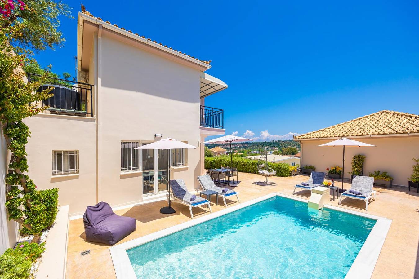 Villa voor 4 personen met balkon in Planos, Zakynthos