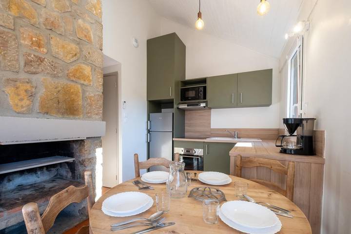 Gite 2/4 pers. Premium - Village des Bruguières in La Canourgue, Région de Mende
