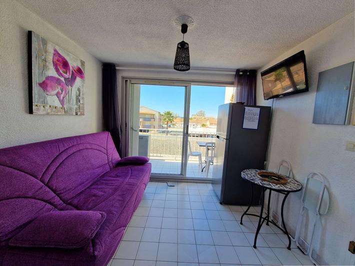 Ganze Wohnung, Wohnung mit Pool, direktem Strandzugang & WLAN-Option in Marseillan, Mittelmeerküste (Frankreich)