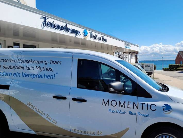 Ganze Ferienwohnung, Ferienwohnung mit Meerblick und Terrasse - Nur 50 Meter zum Strand inklusive Parkplatz und Fahrradunterstellplatz - Gemütliche Ferienwohnung "Gorch Fock" mit Parkplatz – Nur 50 Meter zur Ostsee in Sierksdorf, Ostholstein