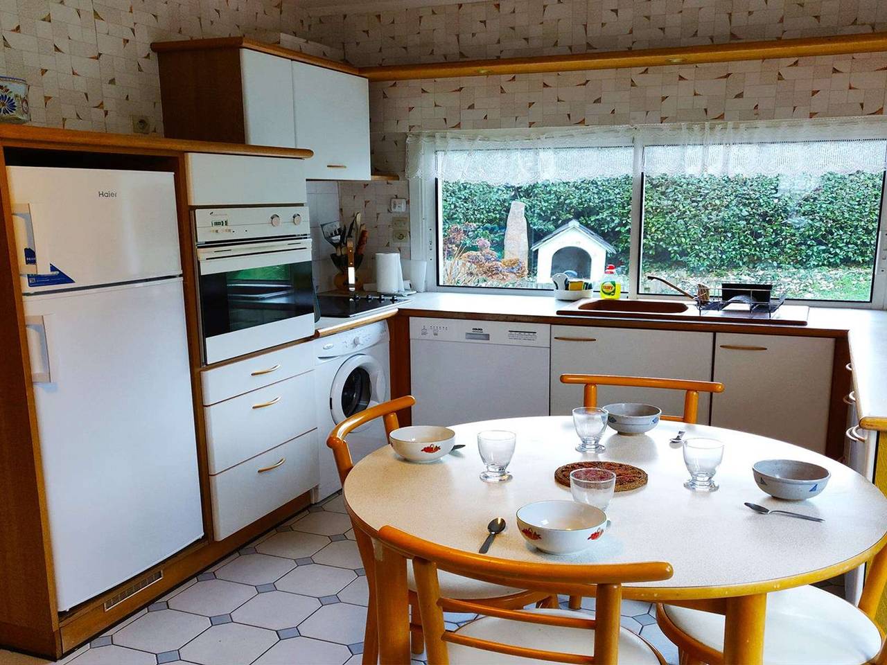 Rustikales Haus in Trégastel, strandnah, Haustiere erlaubt in Trégastel, Rosa Granitküste