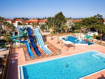 Camping für 4 Personen, mit Whirlpool und Kinderpool in Pyrénées-Orientales