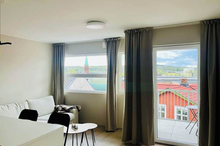 Ganze Wohnung, Apartment in Moss city center in Moss