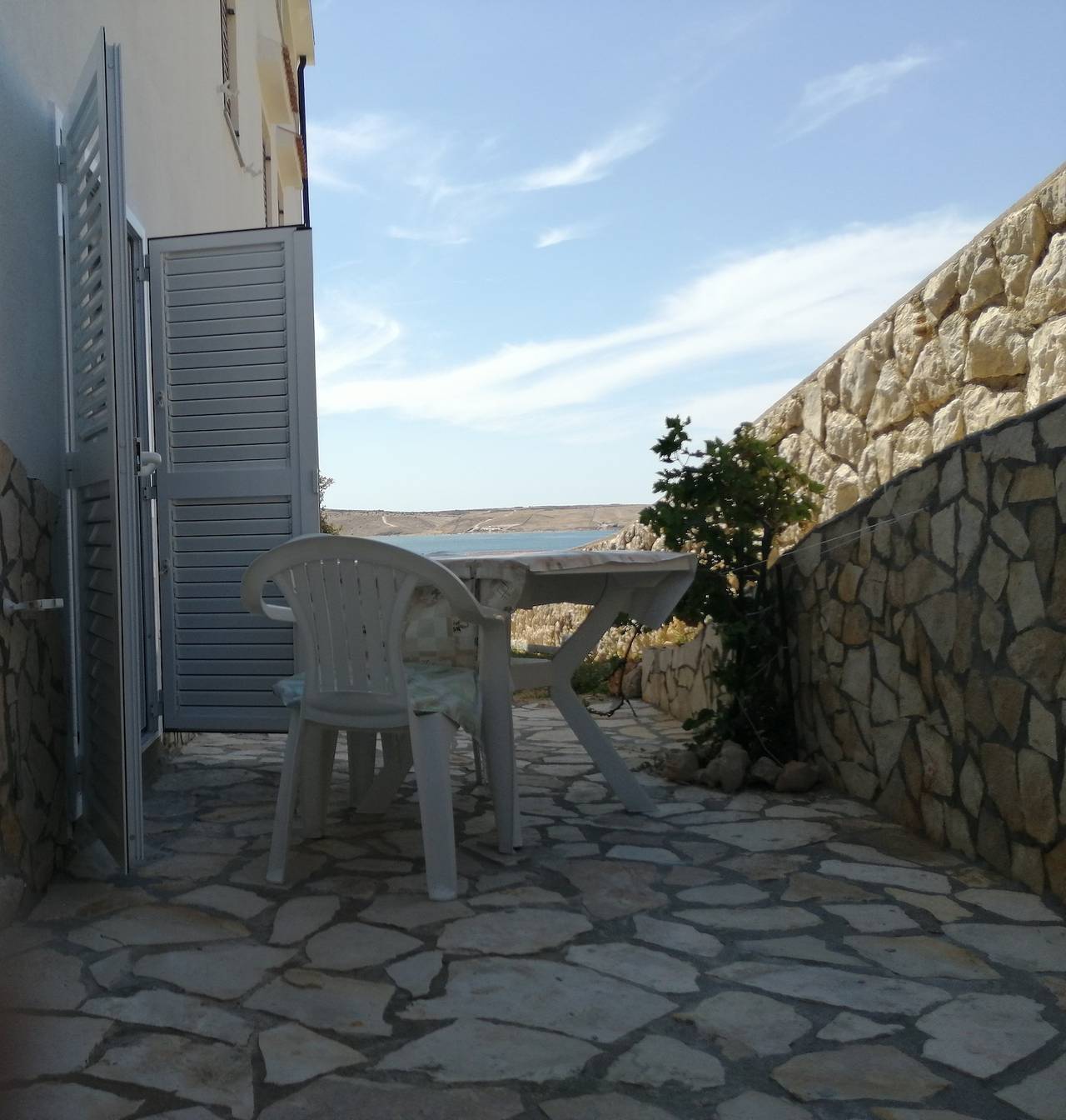 Entire apartment, One bedroom apartment with terrace and sea view Kustići, Pag A-6392-c in Kustići, Pag Island