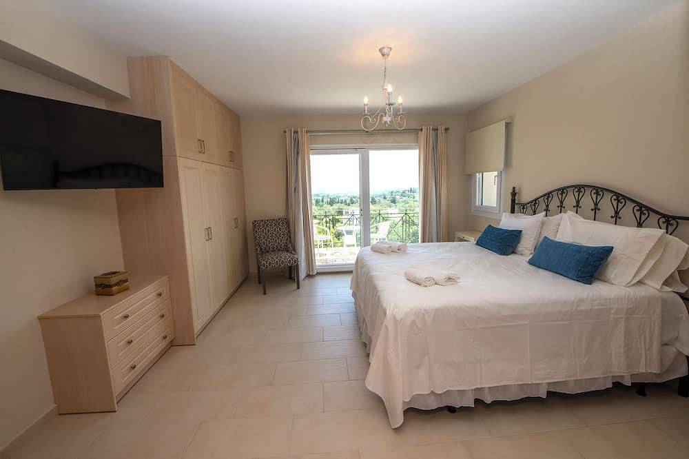 Luxury villa with panoramic sea views in Corfu - Villa Balatsinos in Poulades, Korfu