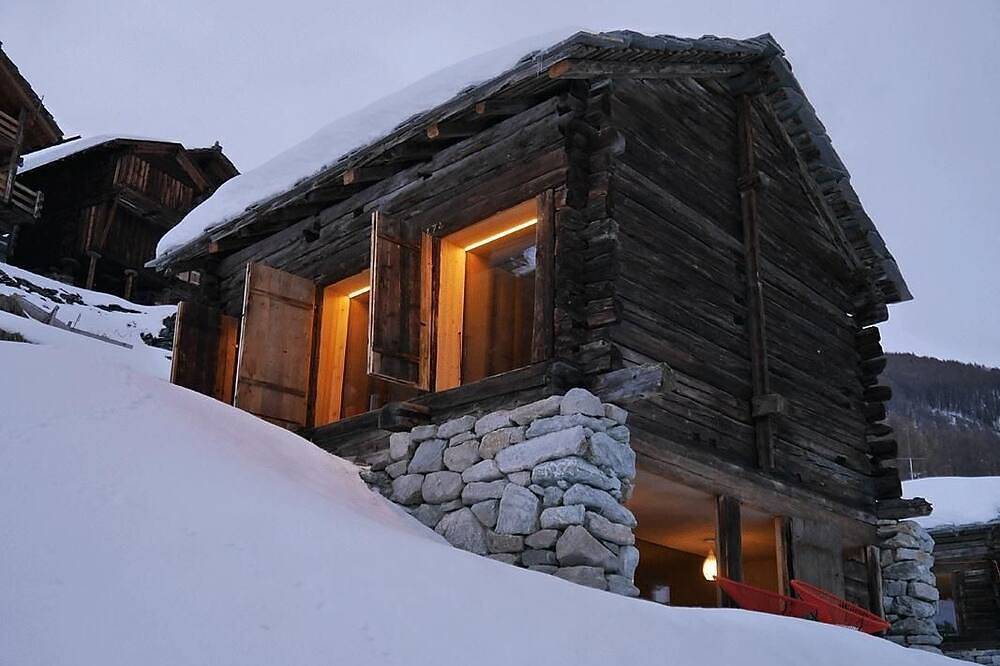 Ferienhaus La Forclaz Vs für 1 - 6 Personen mit 2 Schlafzimmern - Historisches Gebäude in Evolène, Walliser Alpen