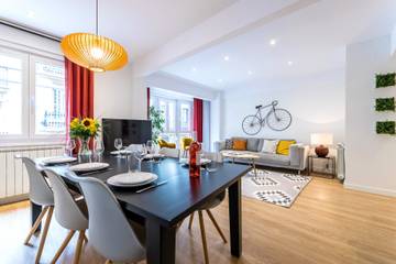 Vakantieappartement voor 6 Personen in Playa de la Concha, San Sebastian, Afbeelding 4