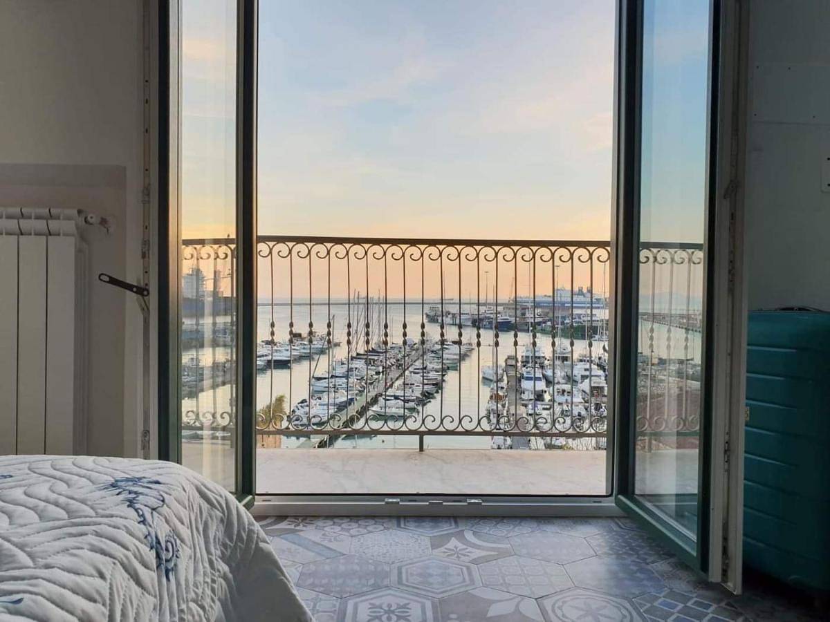 Deluxe Double or Twin Room with Sea View in Salerno, Costa tirrenica Campania