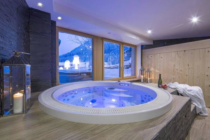 Location de vacances pour 3 personnes, avec jacuzzi ainsi que jardin et sauna à Arabba - 4