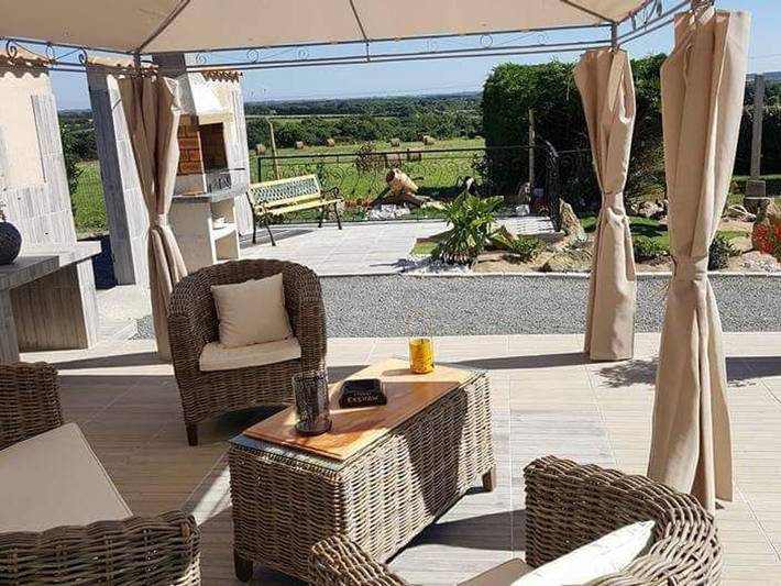Maison rénovée à la ferme avec jardin privé, Wi-Fi, pêche, balançoire, trampoline - Brem-sur-Mer in Brem-sur-Mer, Vallée de la Loire