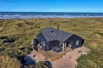 Ferienhaus mit Meerblick für 6 Personen, mit Terrasse in Dänemark an der Nordsee