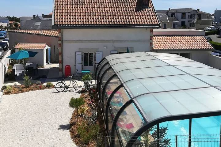 Gîte pour 7 personnes, avec Jardin et Piscine à Saint-Gilles-Croix-de-Vie