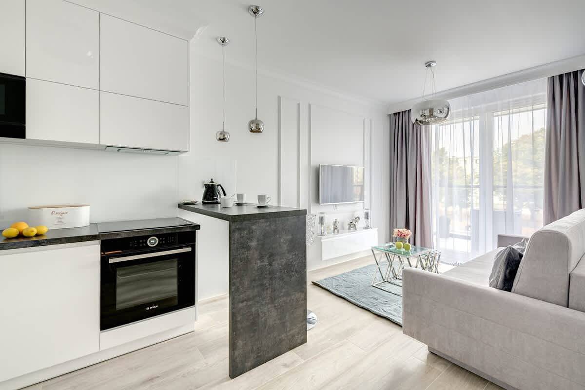 Cały apartament, Stylish Apartment with Balcony | Air Conditioning | Parking in Brzeźno (Gdańsk), Gdańsk