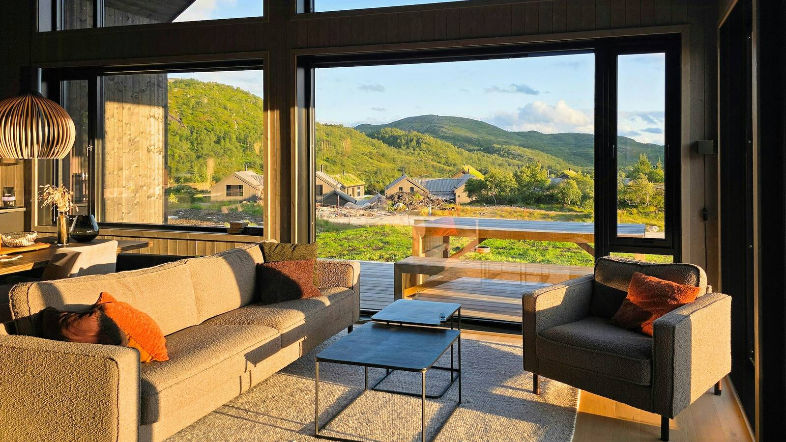 Moderne chalet met ski-in/ski-out in Sirdal in Sirdal