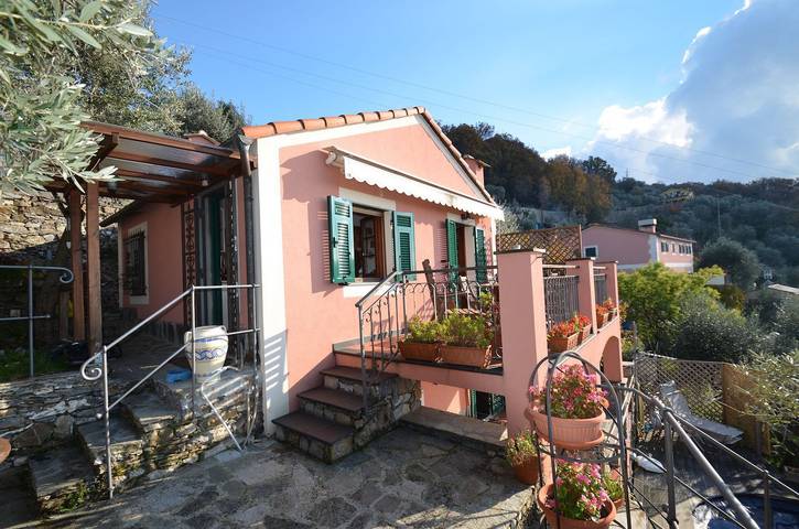 Ferienhaus mit Meerblick für 4 Personen, mit Ausblick und Garten sowie Pool in Ligurien - 4