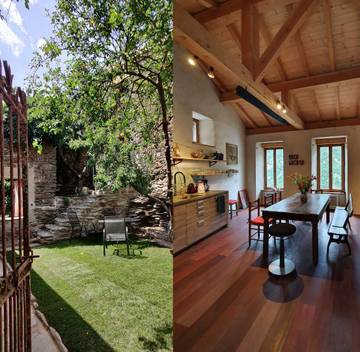 Gîte pour 4 personnes, avec jardin et terrasse à Nohèdes