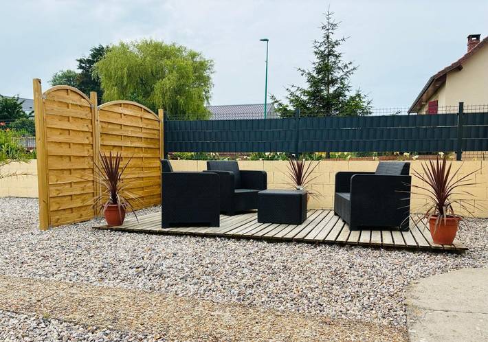 Location de vacances pour 6 personnes, avec jardin à Woignarue - 4