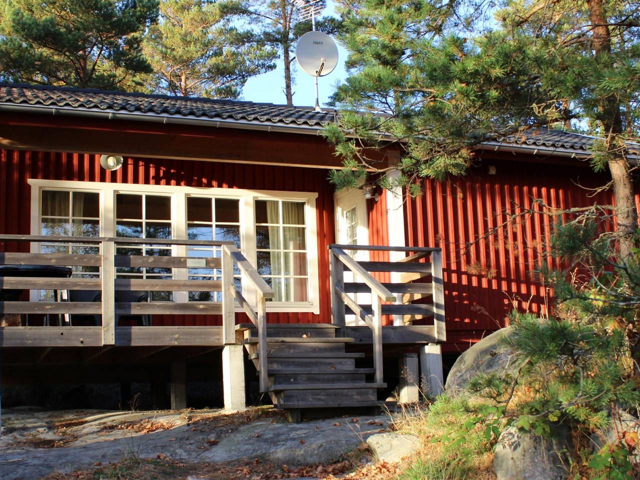 Hus för 4 Personer, med terass