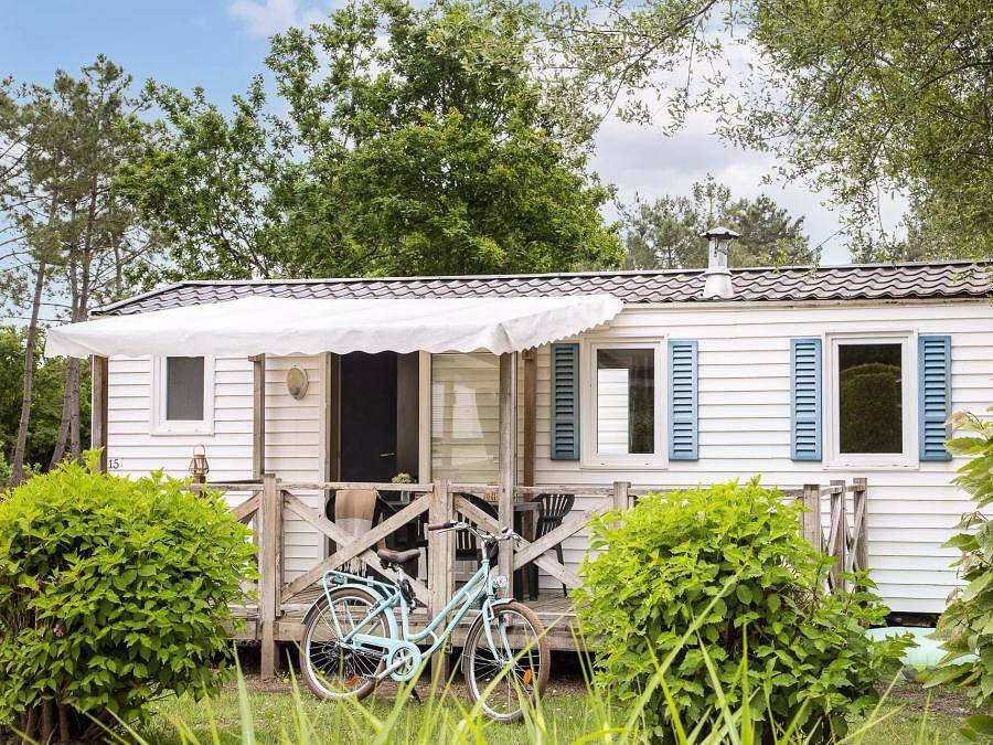 Camping - Le Grand Paris - Mobile home 4 persons - Comfort mobile home 3 rooms 4 people in Nesles-la-Vallée, Vexin Français Regional Natural Park