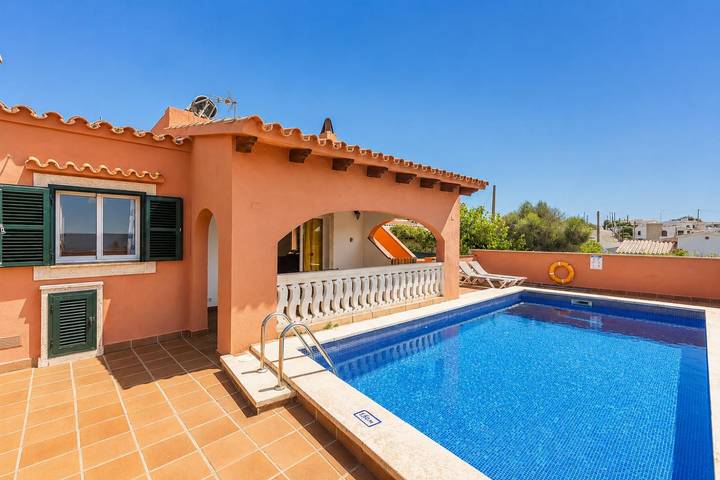 Location de vacances pour 6 personnes, avec vue sur l’océan et jardin à Cala en Porter - 3