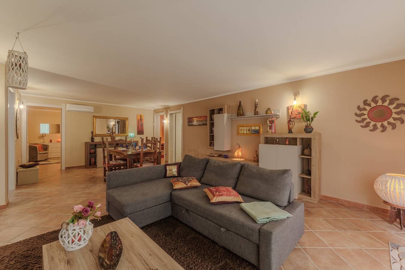 Villa « Giada » avec vue montagne, Wi-Fi et climatisation in Loiri Porto San Paolo, Olbia-Tempio