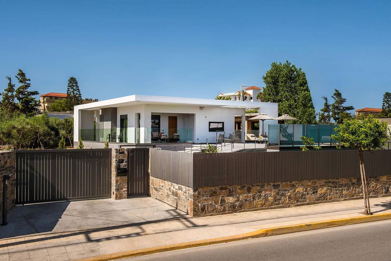 Villa für 4 Personen mit Terrasse in Iraklio-Heraklion und Umgebung
