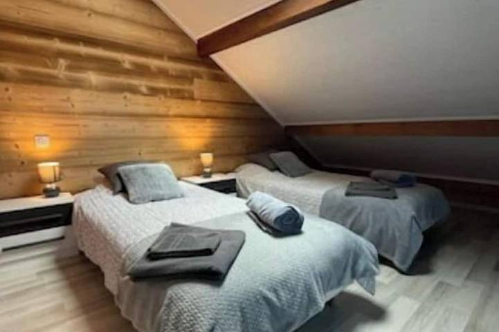 Chalet pour 12 personnes, avec jardin, animaux acceptés à Foncine-le-Haut - 4