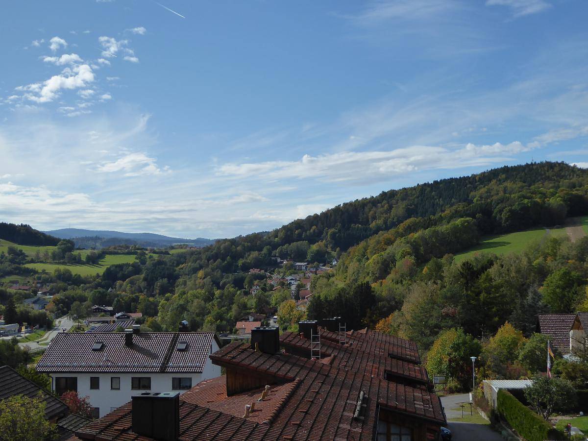 Ferienwohnungen Sachsenblick - Fewo 2 mit Terrasse in Grafenau, Ostbayern