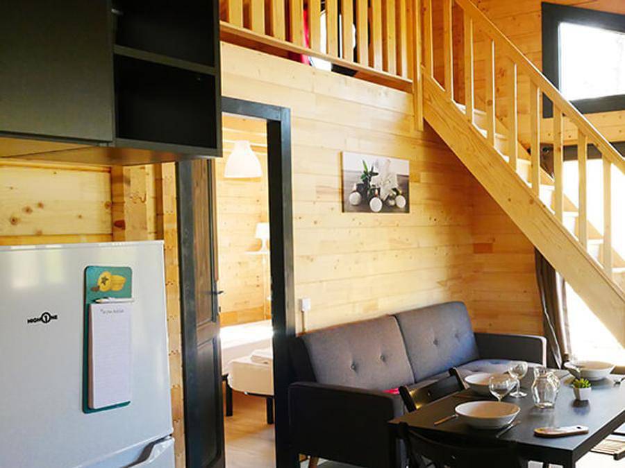 Camping Les Castors - Bungalow 6 personen - Cottage 6 Personen in Oberburnhaupt, Thann und Umgebung