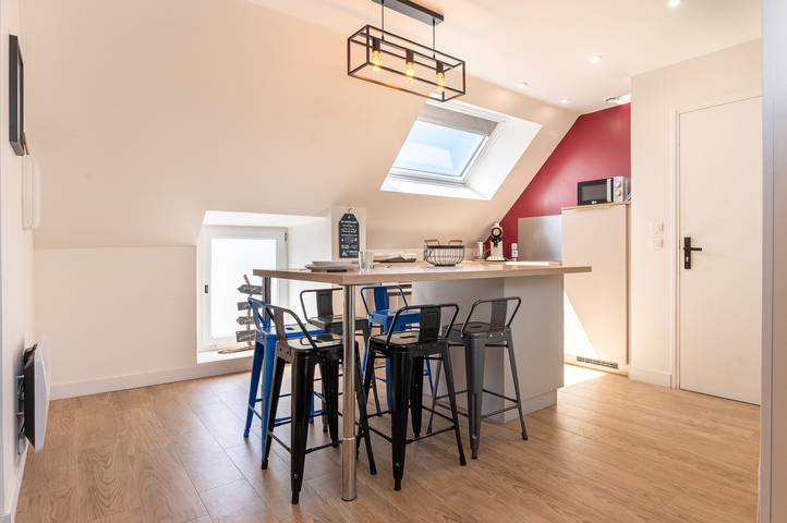 'Traou Mad' House with Shared Garden and Wi-Fi in Merlevenez, Côte des Mégalithes