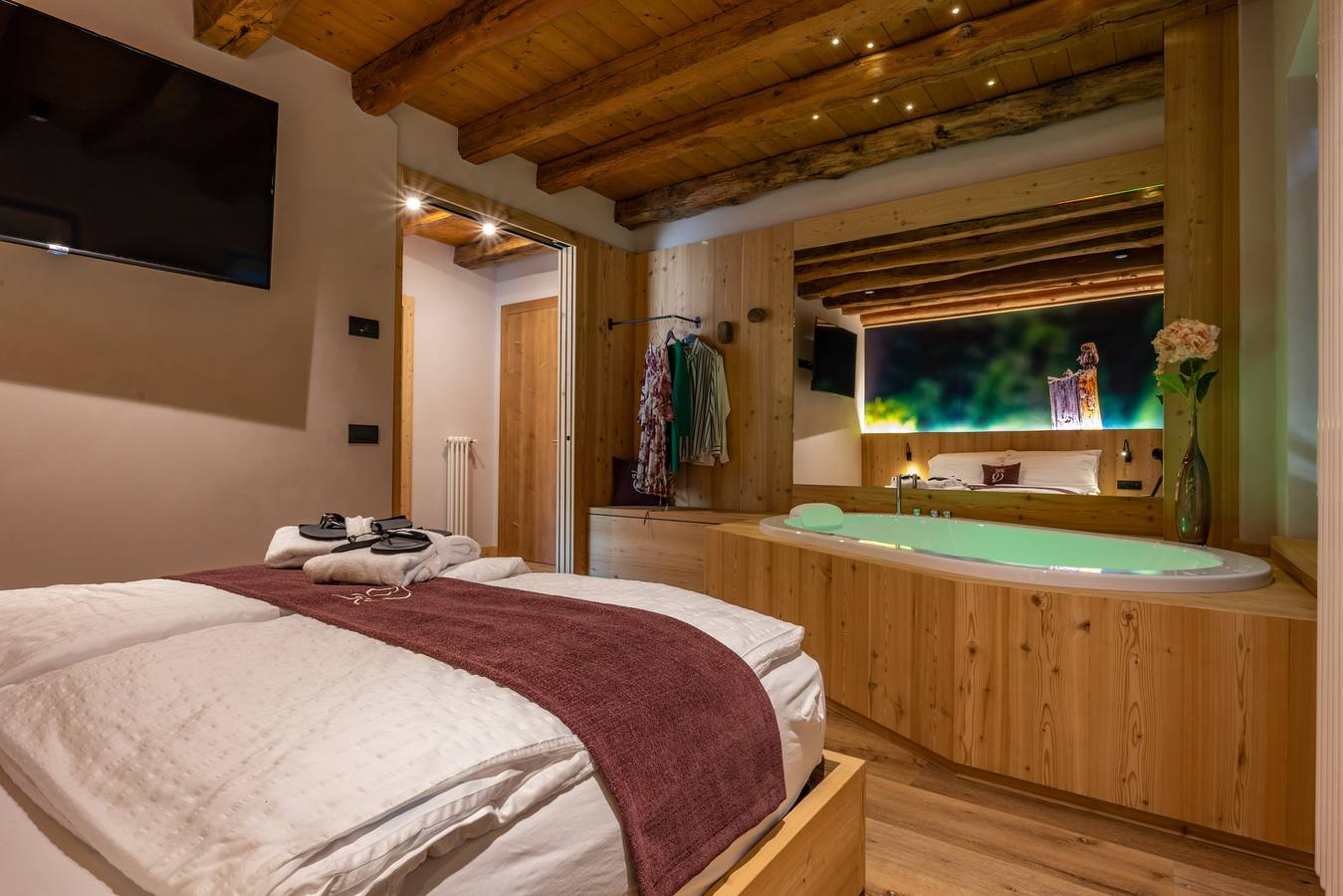 Apartamento vacacional entero,  Teverone Suites & Wellness - Camera Civetta in Chies d'Alpago, Carnic Prealps