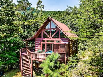 Log Cabin for 4 Guests in Sevier County, Picture 1