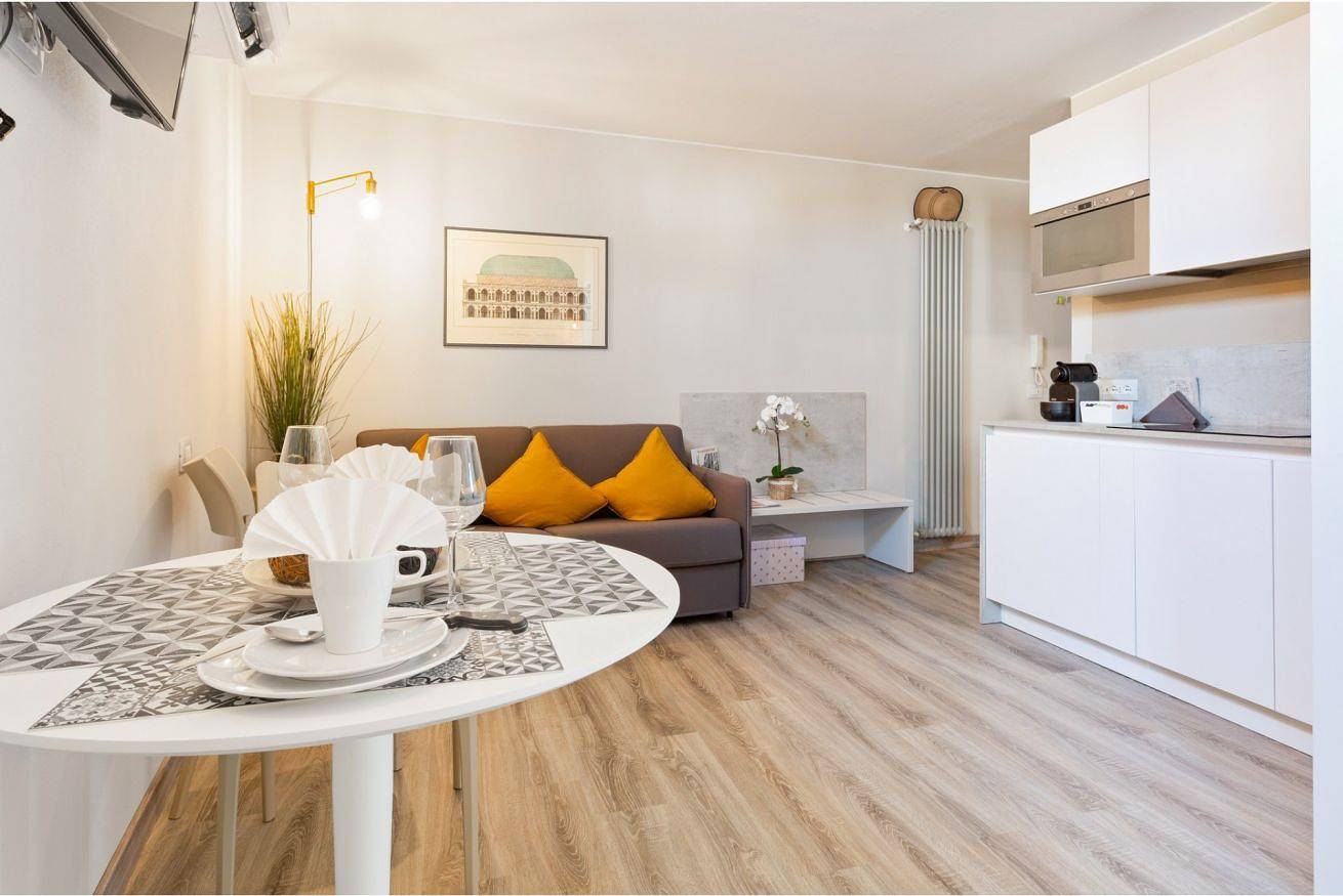 Appartement entier, Piazzetta Palladio Central Studio x4 in Vicenza, Province de Vicenza