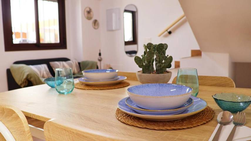 Apartamento para 2 personas, con jardín y terraza en Coín