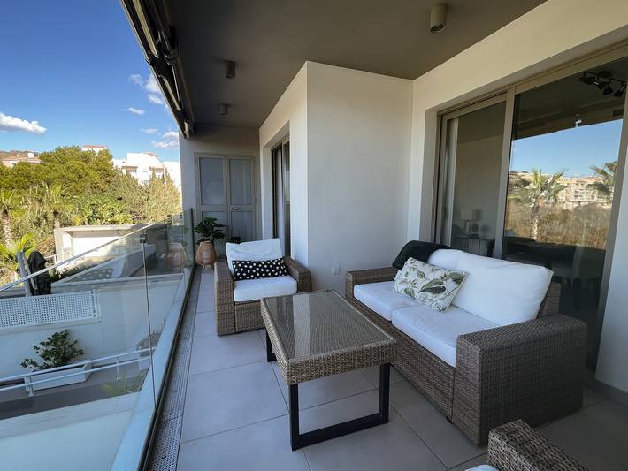 Apartamento de vacaciones para 4 personas, con jardín en Costa del Sol