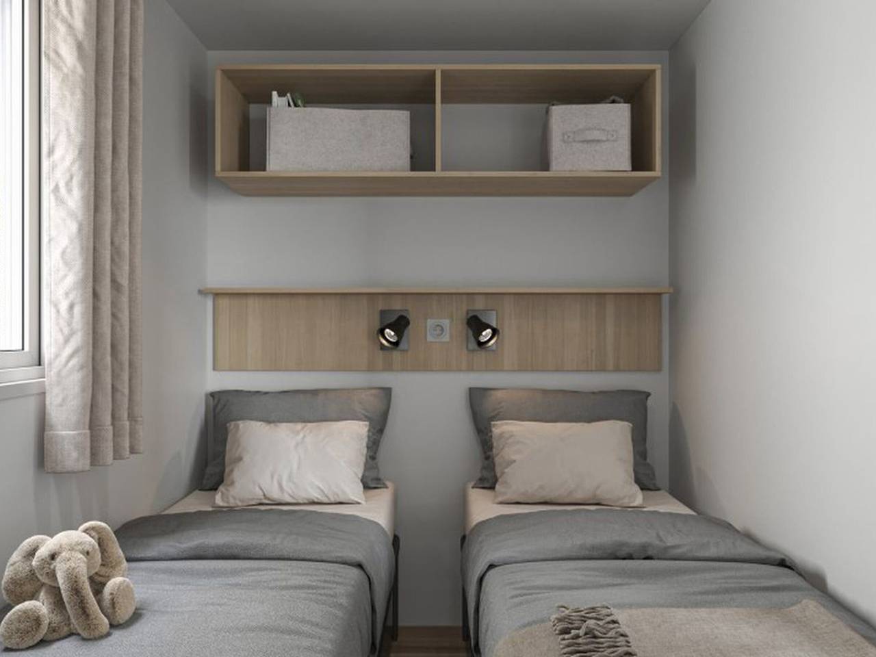 Mobil-home confortable - 2 pers. in Pals, Costa Brava