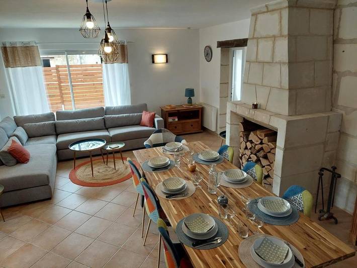 Gîte pour 11 personnes, avec piscine et jardin à Chambourg-sur-Indre - 4