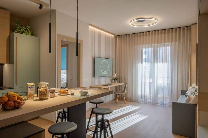 Appartement de vacances pour 4 personnes, avec balcon - 1