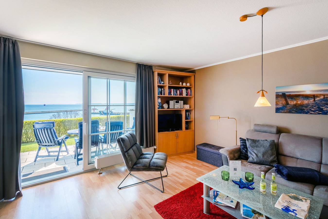 Apartamento vacacional entero, Ferienhaus Trelleborg, Wohnung 1 Meerblick in Sassnitz, Parque Nacional de Jasmund