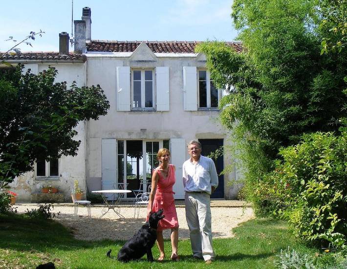 Chambre d’hôte pour 2 personnes, avec jardin, animaux acceptés à Saint-Savinien